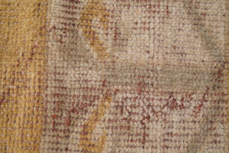 5 x 8 Area Turkish Rug Muted Oushak Vintage Rug Faded Antique Organic Rug 228 gallery