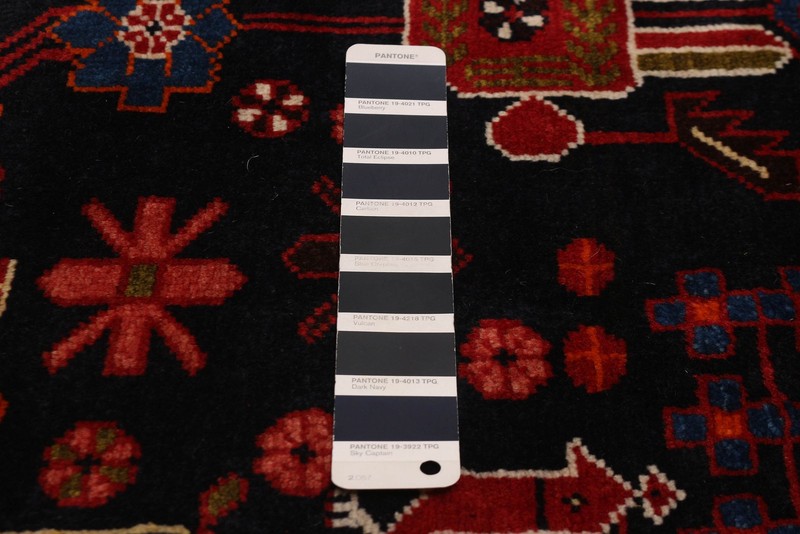 Vintage Hand-Knotted Area Rug 4'3" x 9'11" Traditional Wool Carpet gallery