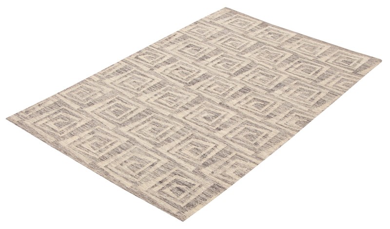 Vintage Hand Woven Area Rug 5'2" x 8'4" Traditional Wool Oriental Carpet gallery