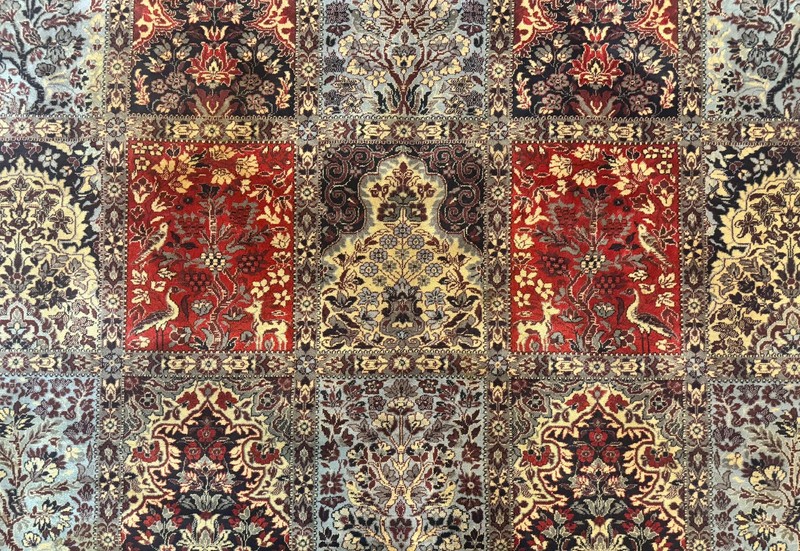 Couristan Rug 10x14 Belgium Power Loom Oriental Carpet Vintage Multicolor Panel gallery