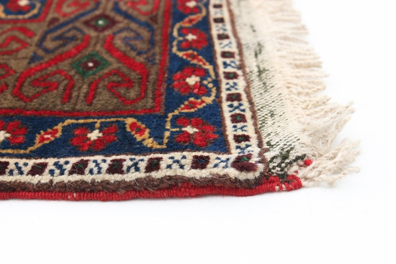 Vintage Hand-Knotted Area Rug 5'1" x 9'7" Traditional Oriental Wool Carpet gallery
