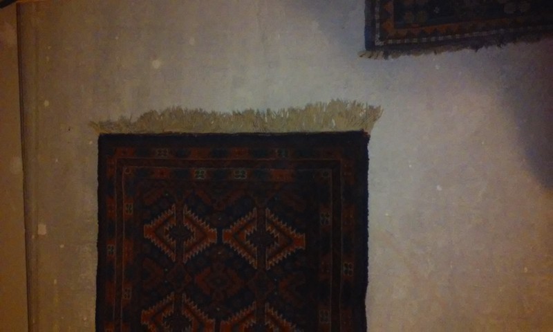 RARE ANTIQUE ORIENTAL KARASTAN RUNNER RUG EARTH TONE COLORS 12'X 29" gallery