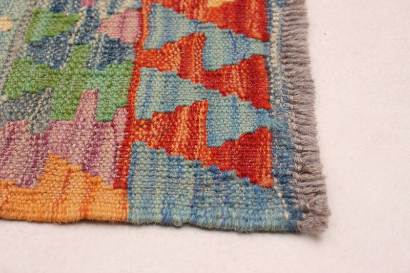Vintage Hand Woven Area Rug 4'2" x 5'5" Traditional Wool Oriental Carpet gallery