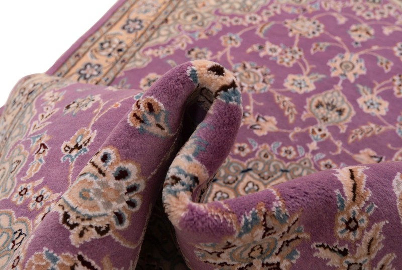 Nain 9la 158x104 cm Row Hand Knotted Oriental Rug Wool Carpet gallery