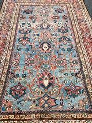 Rare beautiful antique hand made mahalcrapet size 330x212cm
