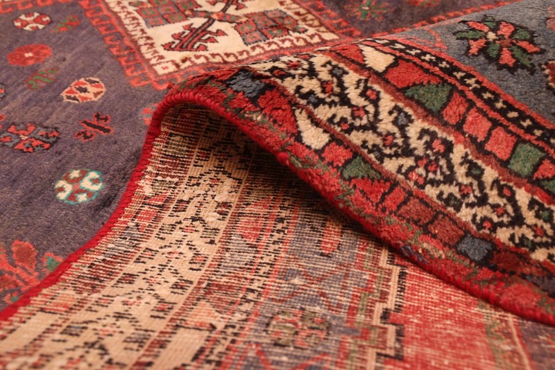 Vintage Traditional Hand-Knotted Area Rug 5'3" x 7'3" Oriental Wool Carpet gallery