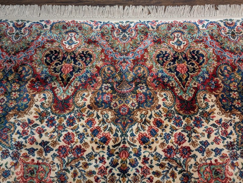Karastan Rug #742 Floral Kirman 8.8 x 12, Wool gallery