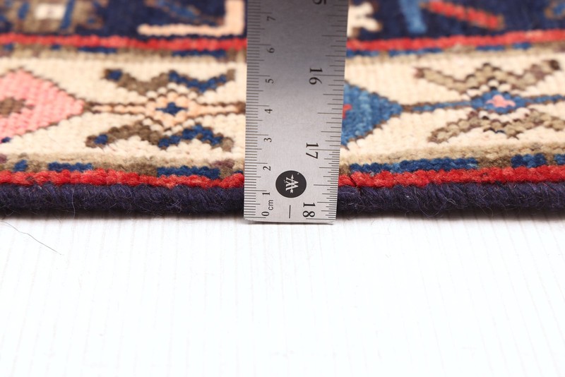 Vintage Hand-Knotted Area Rug 4'9" x 7'7" Traditional Wool Carpet gallery
