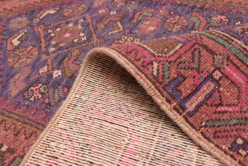 Vintage Hand-Knotted Area Rug 4'2" x 6'4" Traditional Wool Carpet gallery
