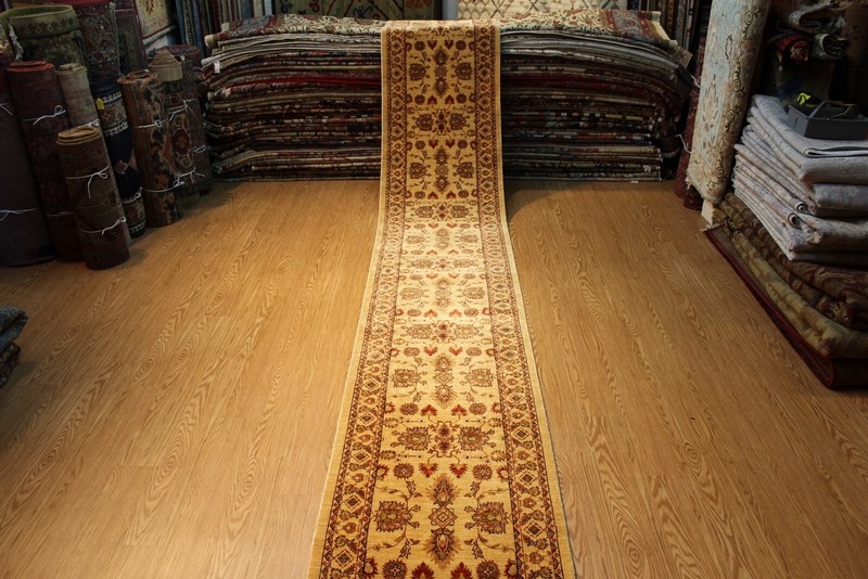 _HALL_RUNNER_RUG_ 22 FT. LONG HANDMADE FINE QUALITY ORIENTAL RUG gallery