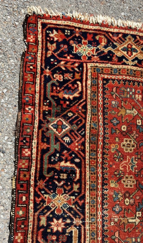 Antique Karaja Hand Made Exquisite Rug 6' 1/4" x 4' 3/4" Early 1900's gallery