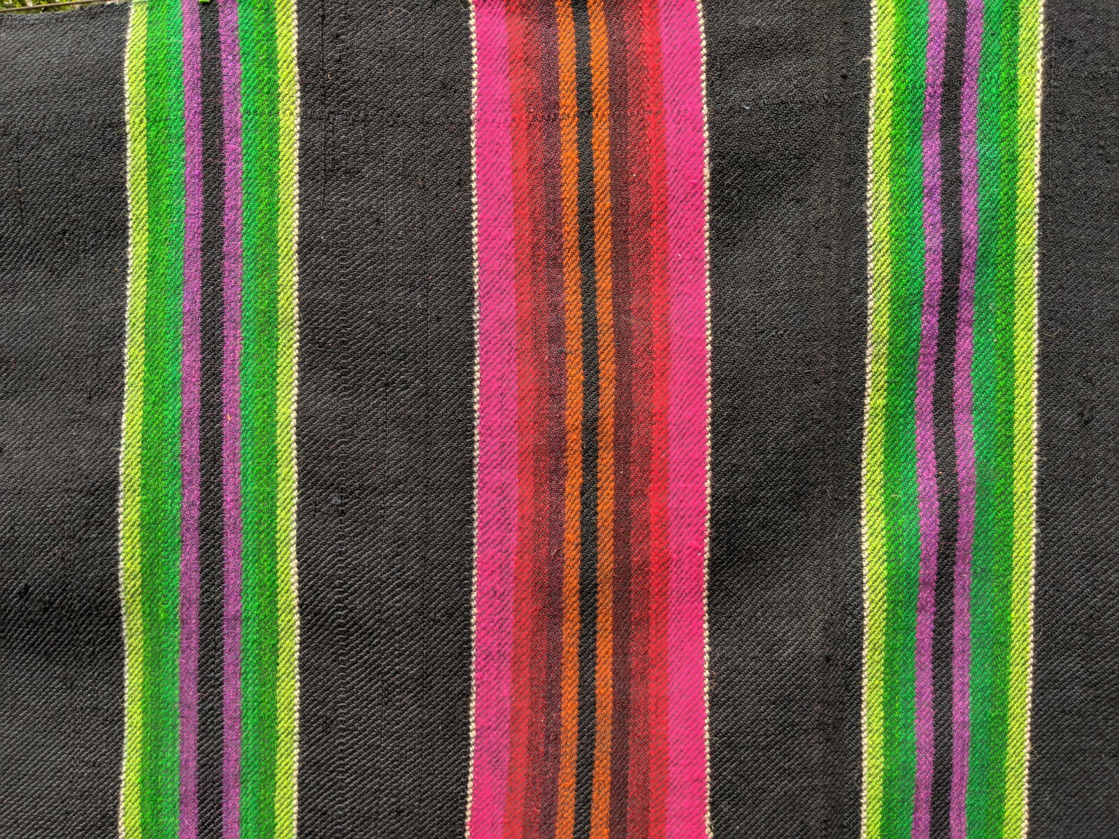 Handmade Wool Woven Carpet Kilim Runner 'Peasants' Moldavian Bessarabian 1973 gallery