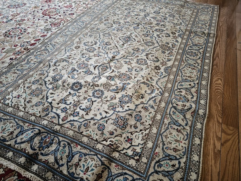 4.10 x 8.1 VINTAGE FINE USHAK RUG CAUCASIAN ANTIQUE SERAPI HERIZ KAZAK gallery