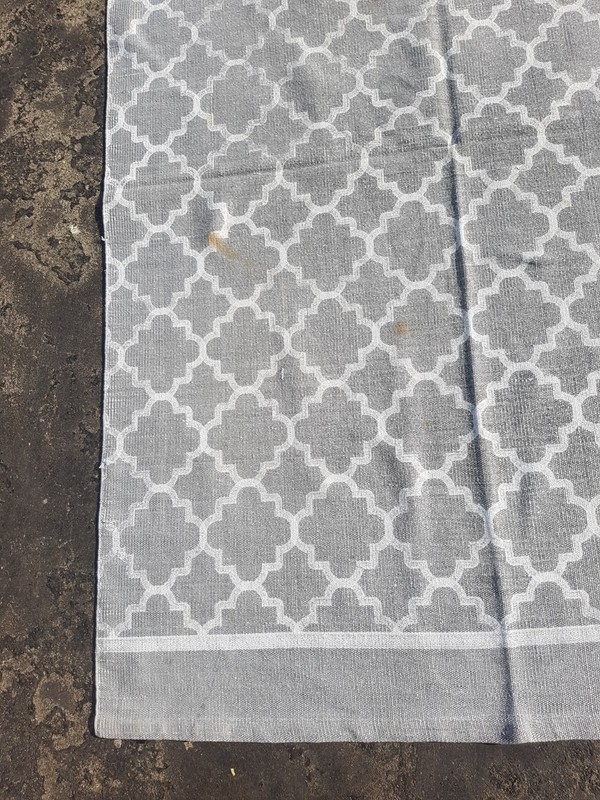 Vintage Printed Traditional Beautiful Moroccan Floor Rug Carpet 198x132 cm gallery