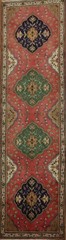Traditional Floral 13 ft Runner Rug 3×13 Wool Hand-made Classic Hallway Carpet