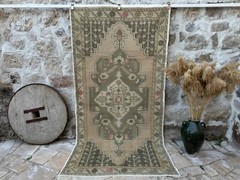 Hand-Knotted Turkish Carpet 5×9 Pale Pink Wool Oriental Rug Medium Size Area