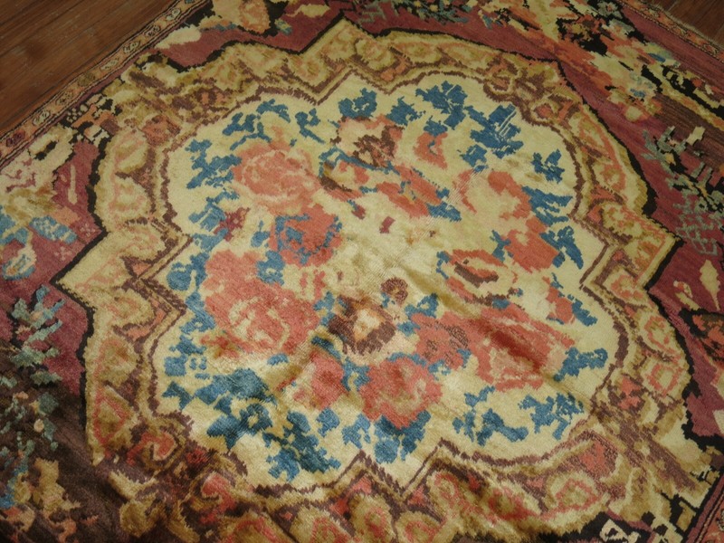 Antique Caucasian Armenian Karabagh Rug Size 4'5''x5'10'' Dated 1934 gallery