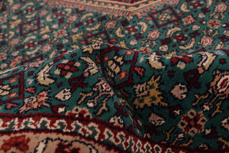Vintage Hand-Knotted Carpet 8'2" x 8'0" Traditional Oriental Wool Area Rug gallery