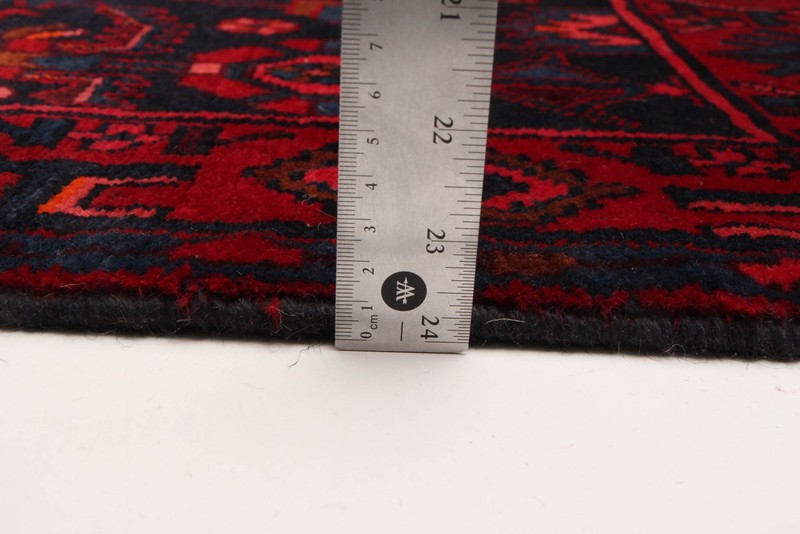 Vintage 3'7" x 5'0" Traditional Hand Knotted Vegetable Dye Wool Area Rug gallery