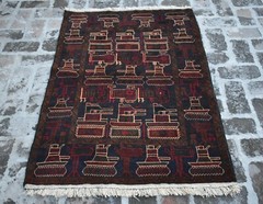 3’1 x 4’7 ft Handmade vintage afghan tribal tang top wool area rug, 3×5 war rug