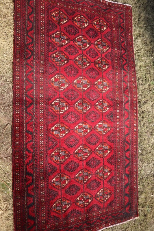 210 X 110 Vintage Stunning Natural Vegetable Dye Afghan Turkoman Morey Bukhara C gallery