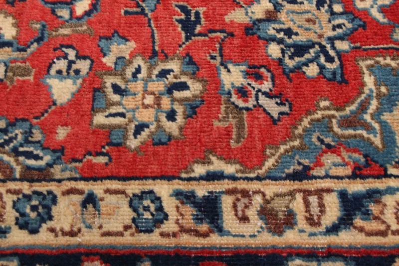 Vintage 5'1" x 8'9" Traditional Hand Knotted Vegetable Dye Wool Area Rug gallery