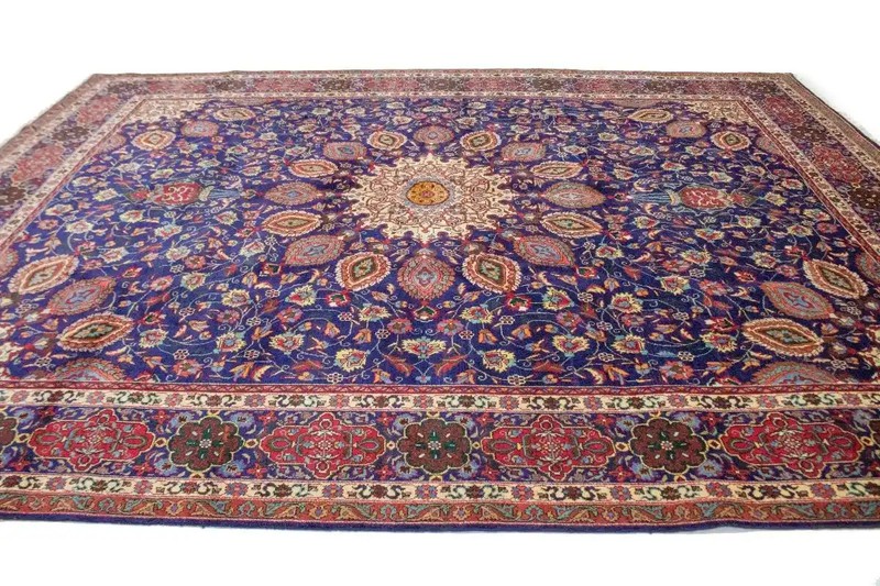 Rare Handmade Vintage Oriental Area Rug Floral Design Home Decor Carpet 10X13 ft gallery