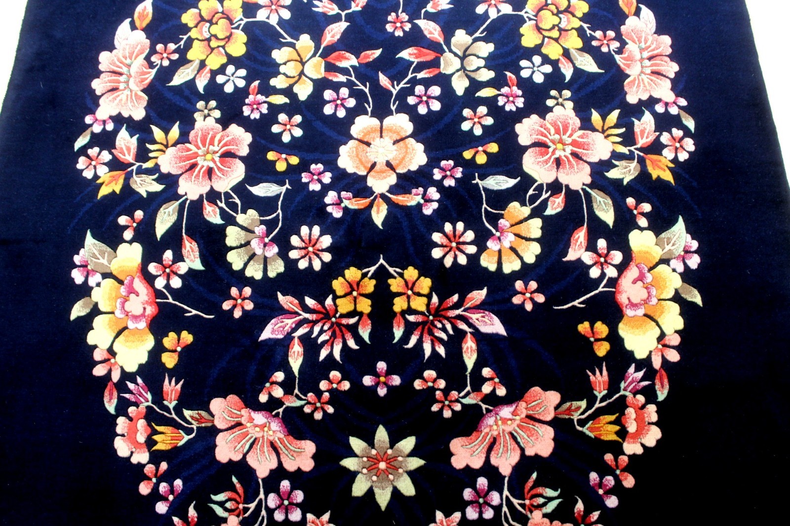 4X6 EXQUISITE MINT 200+KPSI HAND KNOTTED VEGETABLE DYE FLORAL CHINESE WOOL RUG gallery