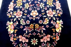 4X6 EXQUISITE MINT 200+KPSI HAND KNOTTED VEGETABLE DYE FLORAL CHINESE WOOL RUG