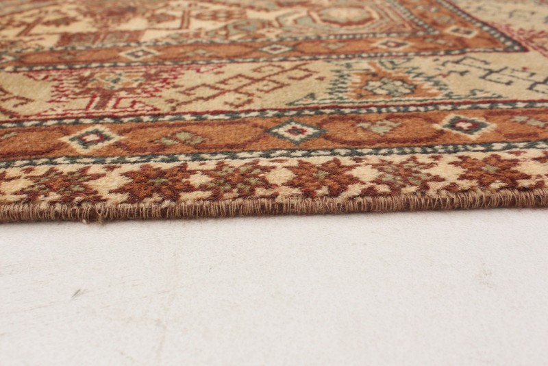 Vintage 6'4" x 9'1" Traditional Hand Knotted Vegetable Dye Wool Area Rug gallery