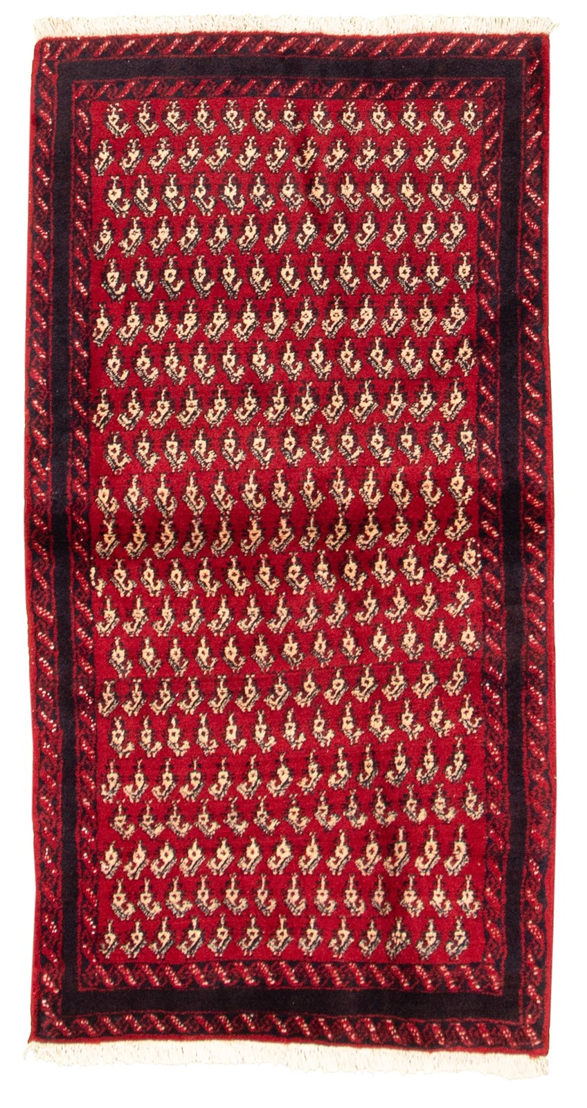 Vintage Traditional Hand-Knotted Area Rug 2'9" x 5'5" Oriental Wool Carpet gallery