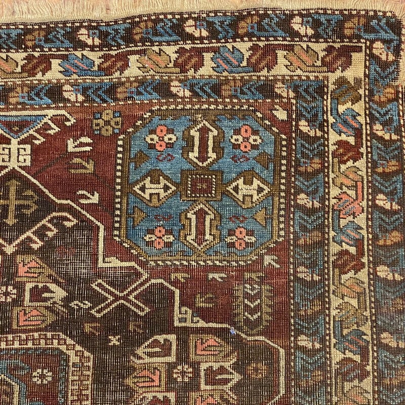 Kuba Caucasian Rug, ca. 1890; 5 ft x 4ft gallery
