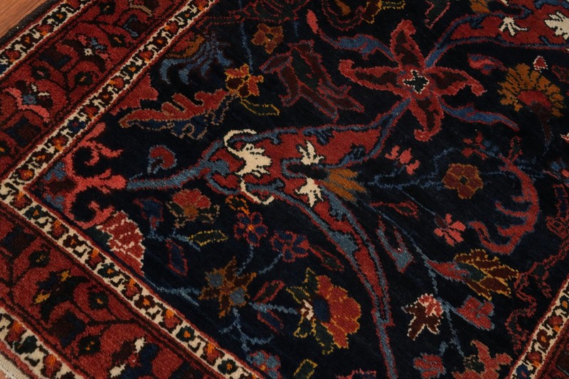 Antique Vegetable Dye Traditional 13 ft Runner Rug 3x13 Handmade Wool Carpet gallery