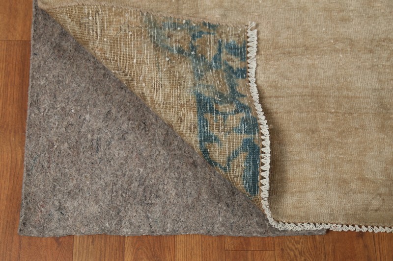 Distressed Wool Muted Hand-knotted Traditional Vintage Room Size Area Rug 8x11 gallery