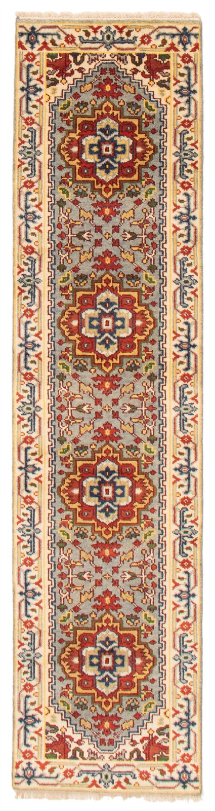 2'6" x 10'3" Vintage Hand-knotted Runner Rug Traditional Oriental Wool Carpet gallery