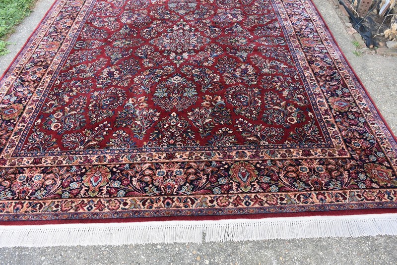 KARASTAN RUG 700 Series 785 RED SAROUK 8.8x10.6 Very Nice gallery