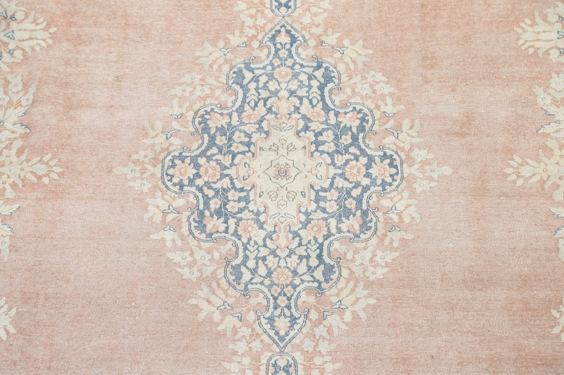 Antique Muted Distressed Hand-knotted Traditional Evenly Low Pile Area Rug 10x13 gallery