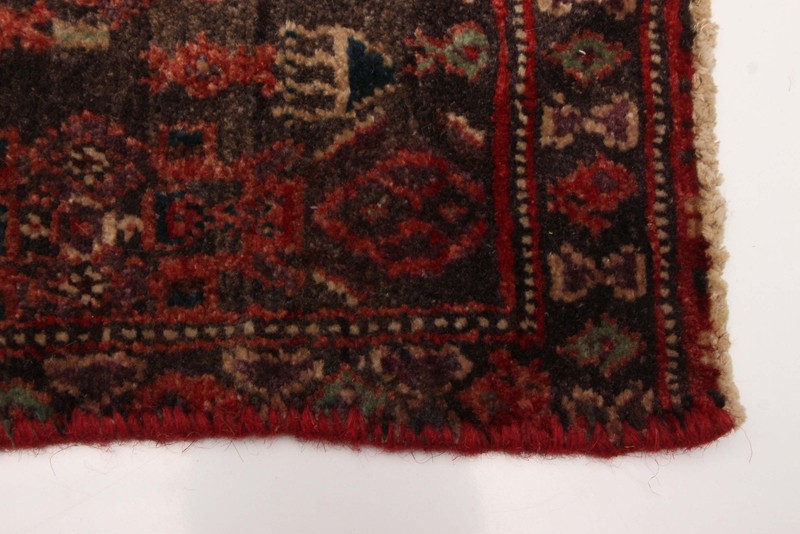 Vintage Hand-knotted Runner Rug 3'5" x 9'4" Traditional Oriental Wool Carpet gallery
