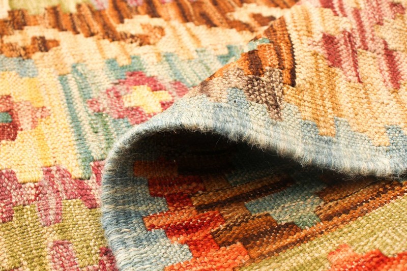 Vintage Hand Woven Area Rug 6'9" x 9'8" Traditional Wool Oriental Carpet gallery