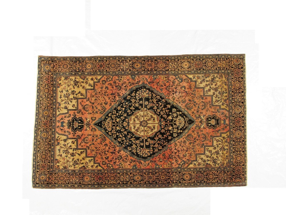 Antique Sarouk Ferahan , 4' x 6'5"