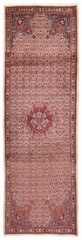 3’5″ x 10’5″ Vintage Hand-knotted Runner Rug Traditional Oriental Wool Carpet