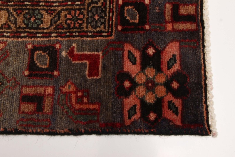 Vintage 3'6" x 5'10" Traditional Hand Knotted Vegetable Dye Wool Area Rug gallery