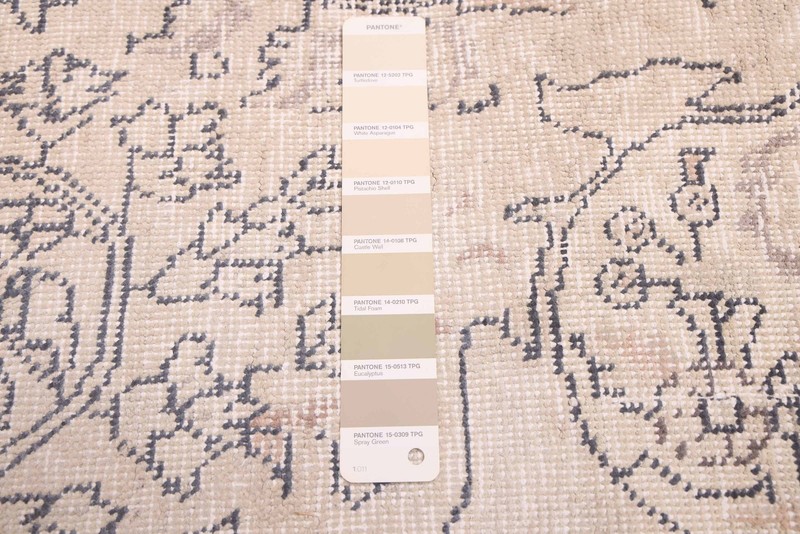Vintage 9'7" x 12'8" Traditional Hand Knotted Vegetable Dye Wool Area Rug gallery
