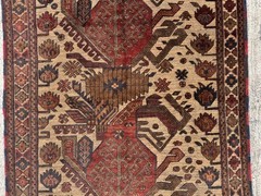 4×6 ANTIQUE RUG HANDMADE kilim flatweave soumak oriental caucasian fine old real