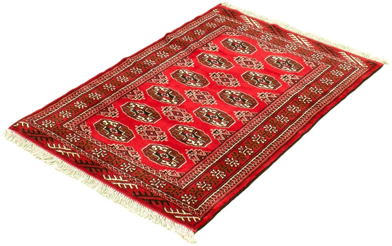 Traditional Vintage Hand-Knotted Area Rug 3'5" x 4'9" Oriental Wool Carpet gallery