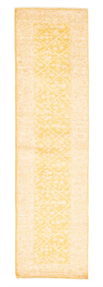 Vintage Hand-knotted Runner Rug 2'8" x 10'0" Traditional Oriental Wool Carpet