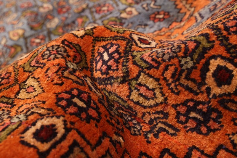 Vintage 3'10" x 6'8" Traditional Hand Knotted Vegetable Dye Wool Area Rug gallery