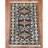 Handmade Indo Kazak Wool Rug 2' X 3' gallery