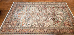 Exquisite Cr1900-1939s Wool Pile Legendary Nagorno-Karabahk Rug 6’7″×9’8″