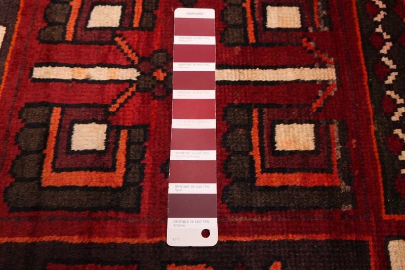 Traditional Vintage Hand-Knotted Area Rug 5'5" x 6'7" Oriental Wool Carpet gallery
